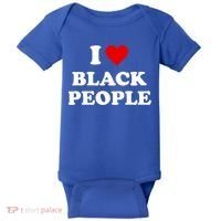 I Love Black People Meaningful Gift Black Pride Tanks Melanin Poppin Gift Baby Bodysuit thumb 0