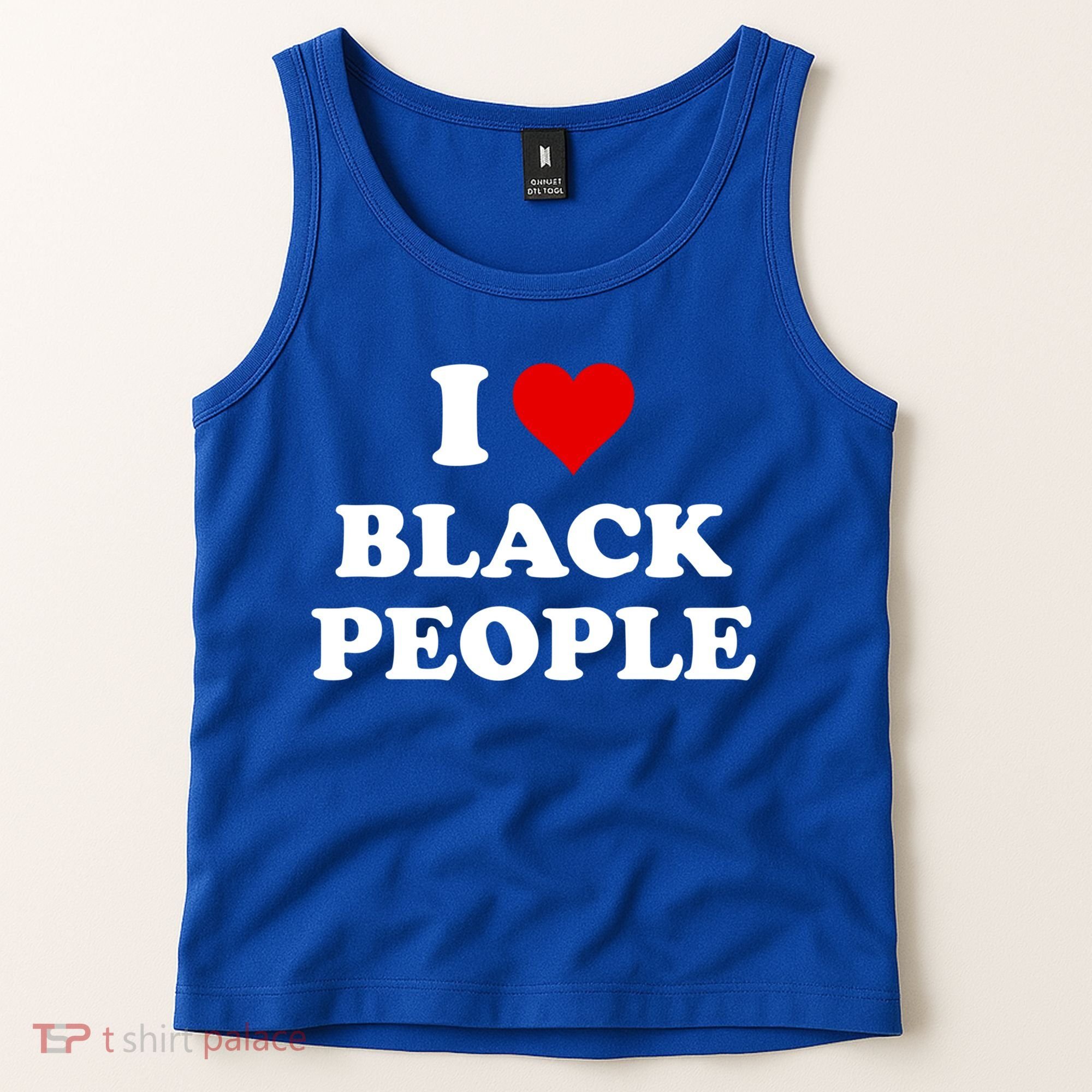 I Love Black People Meaningful Gift Black Pride Tanks Melanin Poppin Gift Tank Top