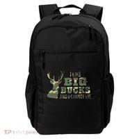I Like Big Bucks And I Cannot Lie Camo Gift Backpack thumb 0