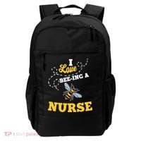 I Love BeeIng A Nurse Honey Bee Job Backpack thumb 0