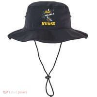 I Love BeeIng A Nurse Honey Bee Job Bucket Hat thumb 0