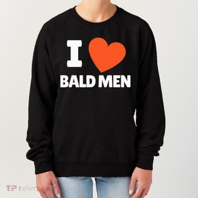 I Love Bald I Heart Bald Lovers Women's Sweatshirt