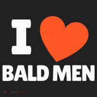 I Love Bald I Heart Bald Lovers Beanie thumb 2