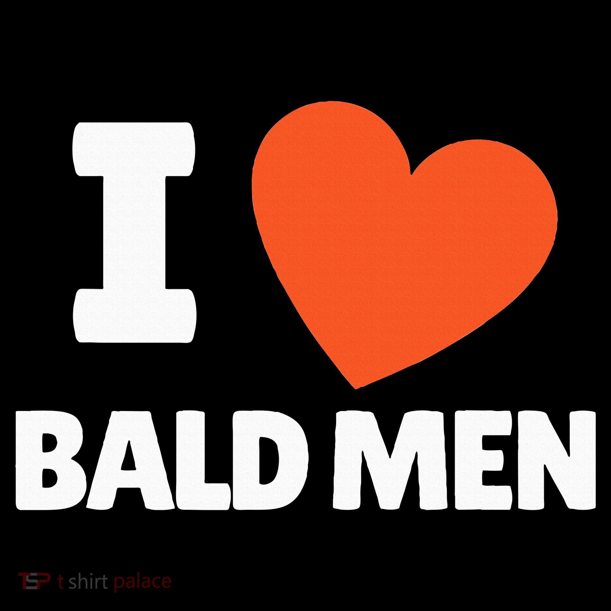 I Love Bald I Heart Bald Lovers Women's Hoodie