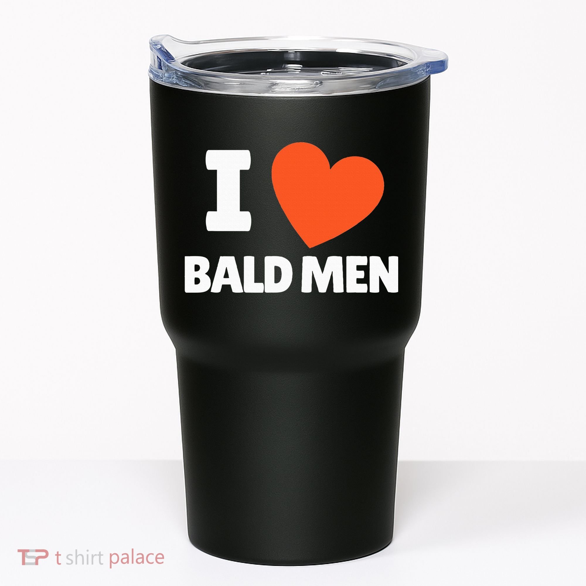 I Love Bald I Heart Bald Lovers Tumbler