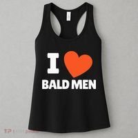 I Love Bald I Heart Bald Lovers Women's Tank Top thumb 3