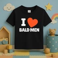 I Love Bald I Heart Bald Lovers Toddler T-Shirt thumb 3