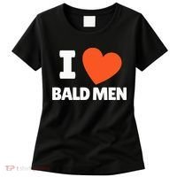 I Love Bald I Heart Bald Lovers Women's T-Shirt thumb 0