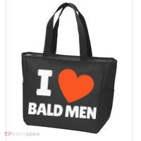I Love Bald I Heart Bald Lovers Tote Bag thumb 3