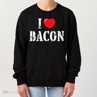 I Love Bacon for Bacon Lover Women's Sweatshirt thumb 0