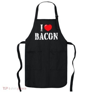 I Love Bacon for Bacon Lover Apron