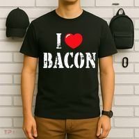 I Love Bacon for Bacon Lover T-Shirt thumb 6