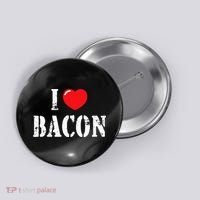 I Love Bacon for Bacon Lover Button thumb 0