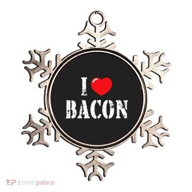 I Love Bacon for Bacon Lover Ornament