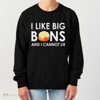 I Like Big Buns And I Cannot Lie Cinnamon Rolls Women's Sweatshirt thumb 0