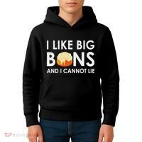 I Like Big Buns And I Cannot Lie Cinnamon Rolls Kids Hoodie thumb 4