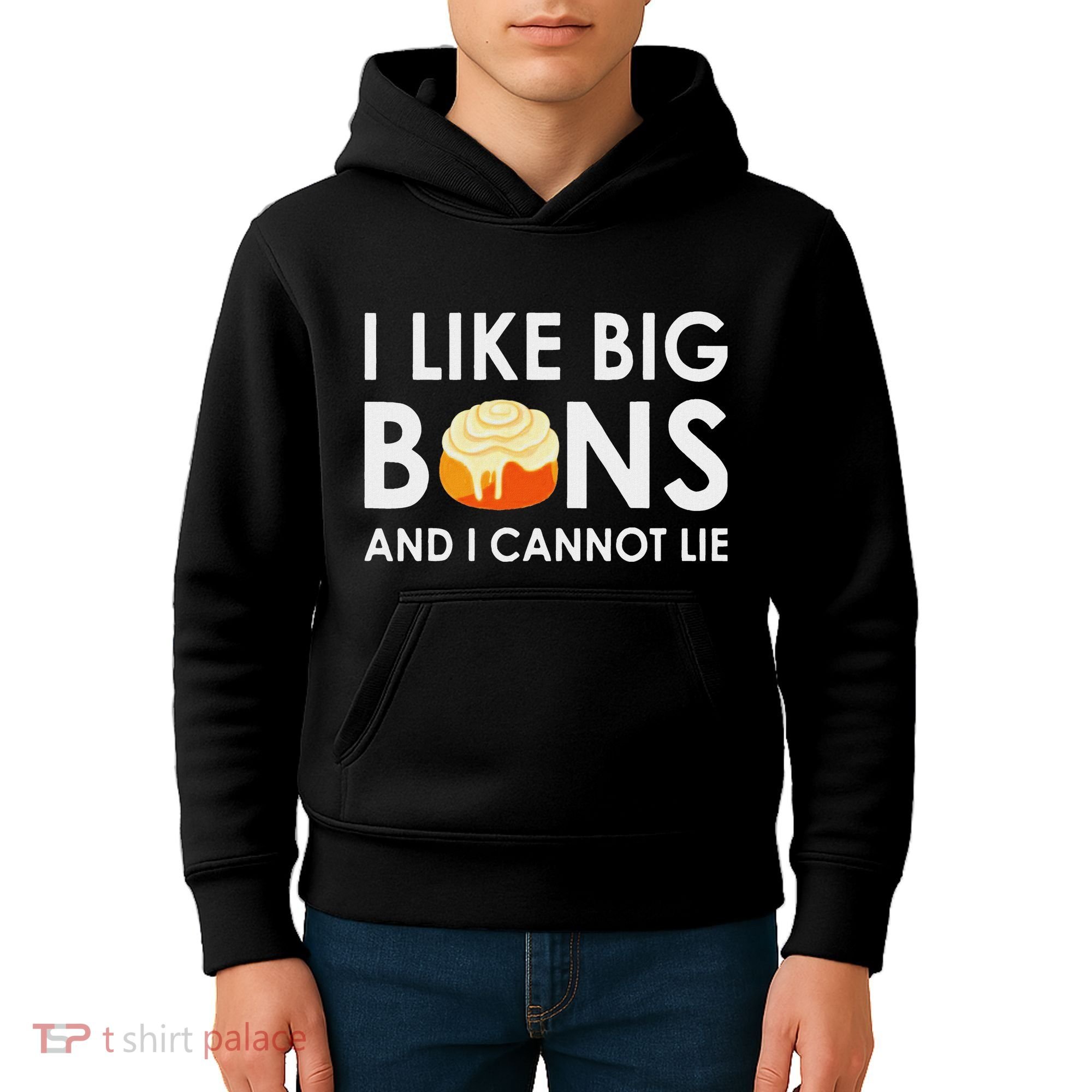I Like Big Buns And I Cannot Lie Cinnamon Rolls Kids Hoodie