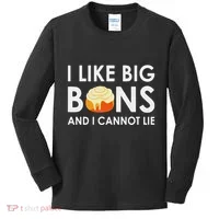 I Like Big Buns And I Cannot Lie Cinnamon Rolls Kids Long Sleeve Shirt thumb 0