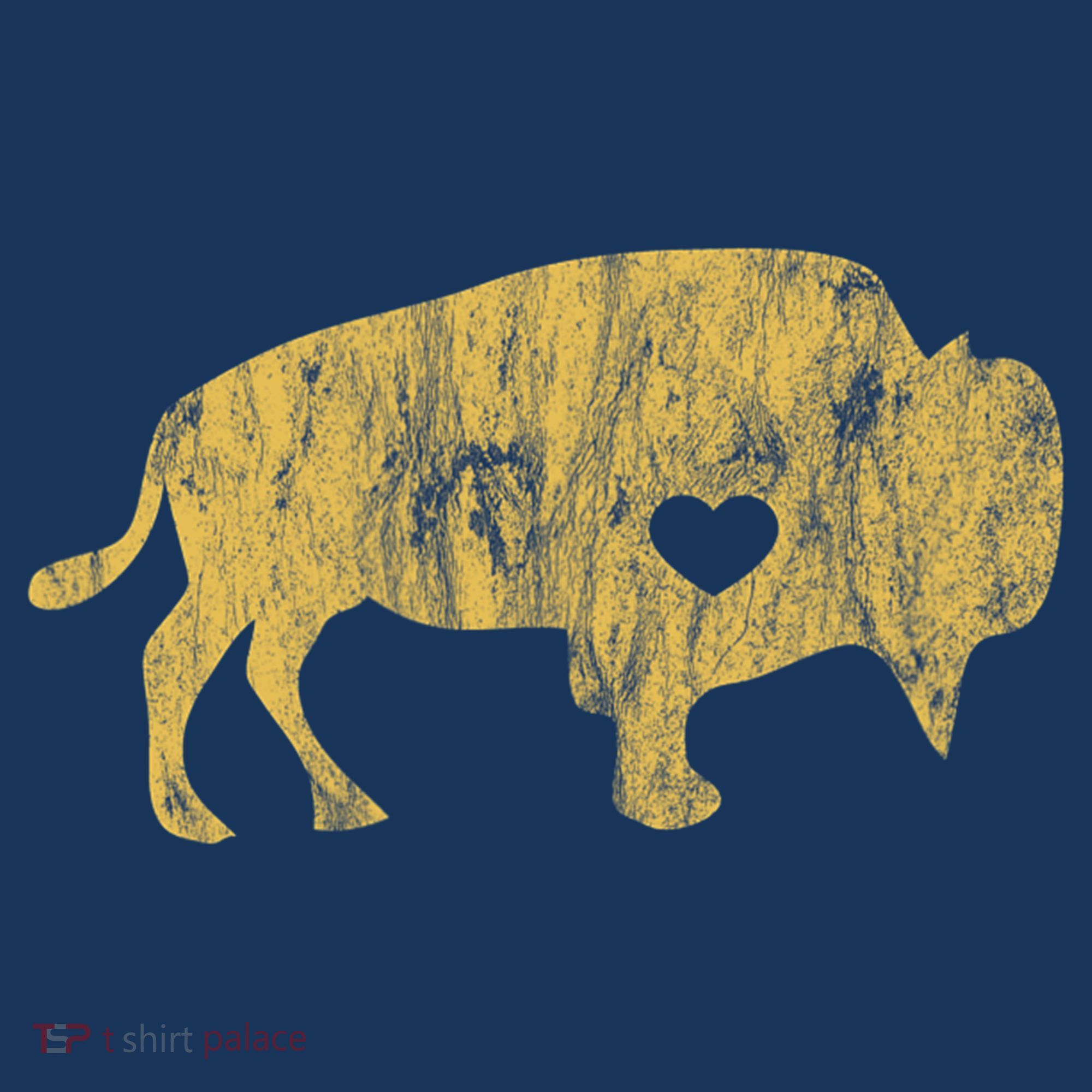 I Love Buffaloes Golden Buffalo Bison Lover Gift Ideas Women's Tank Top