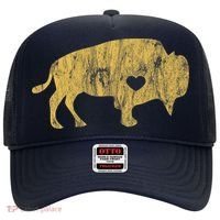 I Love Buffaloes Golden Buffalo Bison Lover Gift Ideas Hat thumb 0