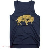I Love Buffaloes Golden Buffalo Bison Lover Gift Ideas Tank Top thumb 0