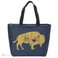 I Love Buffaloes Golden Buffalo Bison Lover Gift Ideas Tote Bag thumb 0