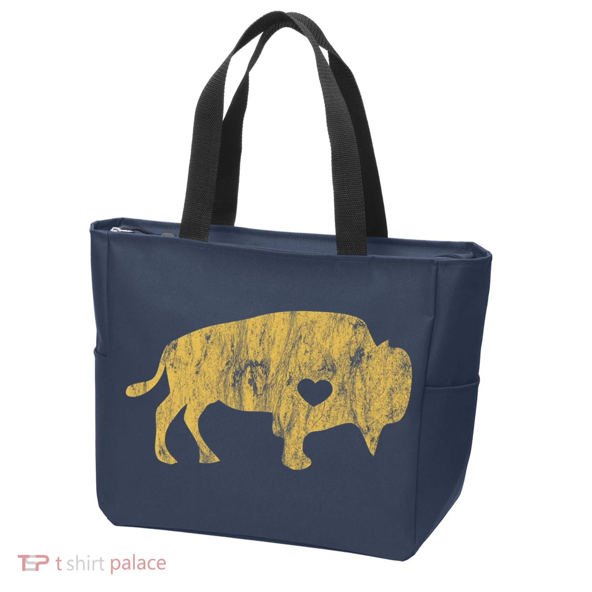 I Love Buffaloes Golden Buffalo Bison Lover Gift Ideas Tote Bag