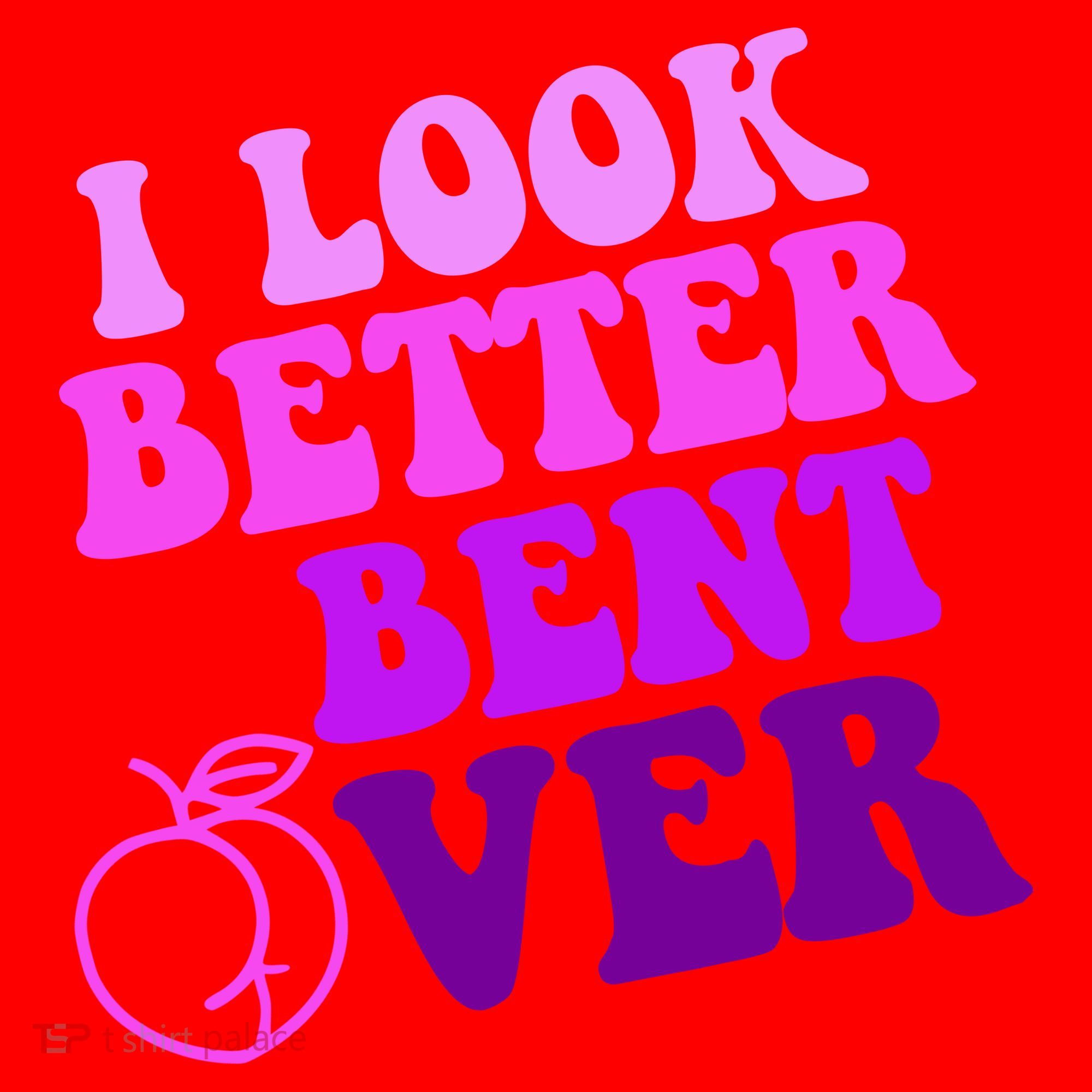 I Look Better Bent Over Peachy Booty Funny Santa Hat