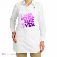 I Look Better Bent Over Peachy Booty Funny Apron thumb 2