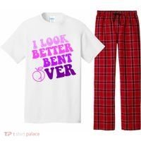 I Look Better Bent Over Peachy Booty Funny Pajama Set thumb 0