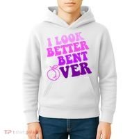 I Look Better Bent Over Peachy Booty Funny Kids Hoodie thumb 4