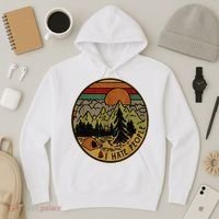 I Love Camping I Hate People Outdoors Hoodie thumb 3