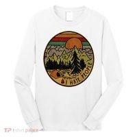 I Love Camping I Hate People Outdoors Long Sleeve Shirt thumb 0