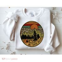I Love Camping I Hate People Outdoors Sweatshirt thumb 2