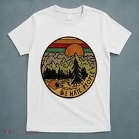 I Love Camping I Hate People Outdoors T-Shirt thumb 5