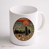 I Love Camping I Hate People Outdoors Coffee Mug thumb 1