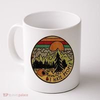 I Love Camping I Hate People Outdoors Coffee Mug thumb 0