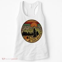 I Love Camping I Hate People Outdoors Women's Tank Top thumb 0