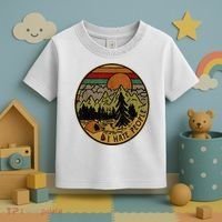 I Love Camping I Hate People Outdoors Toddler T-Shirt thumb 3