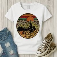 I Love Camping I Hate People Outdoors Women's T-Shirt thumb 3