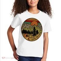 I Love Camping I Hate People Outdoors Kids T-Shirt thumb 2