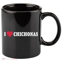 I Love Chichonas 11oz C Handle Ceramic Mug thumb 0