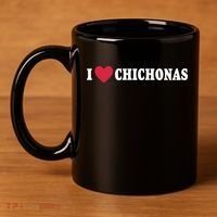 I Love Chichonas 11oz C Handle Ceramic Mug thumb 4