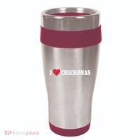 I Love Chichonas 16oz Travel Tumbler thumb 0