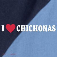 I Love Chichonas Raglan Baseball Sleeve Shirt thumb 2