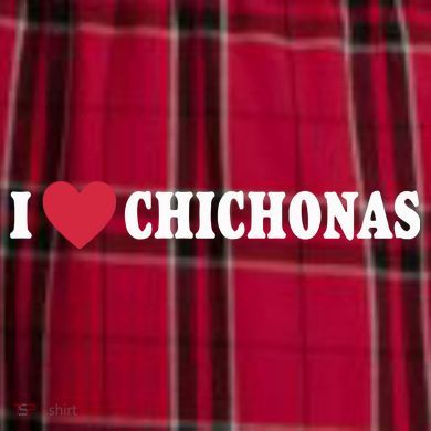 I Love Chichonas Women's Flannel Plaid Pajama Pants
