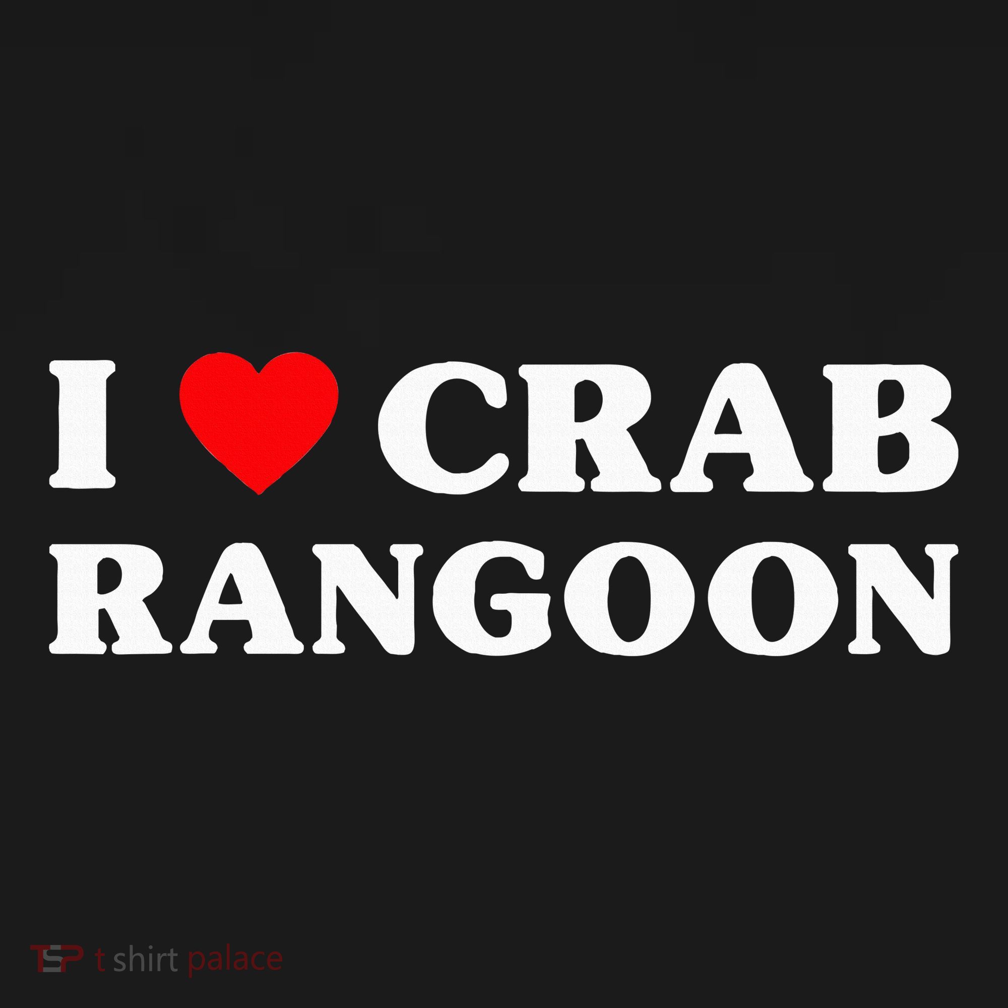 I Love Crab Rangoon American Food Funny Crab Rangoon Sweatshirt