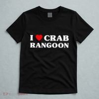 I Love Crab Rangoon American Food Funny Crab Rangoon T-Shirt thumb 5