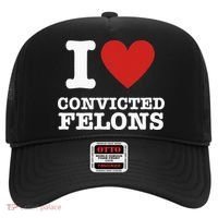 I Love Convicted Felons I Heart Convicted Felons Hat thumb 0