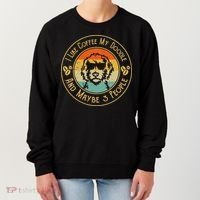 I Like Coffee My Doodle And Maybe 3 People Funny Doodle Dog Women's Sweatshirt thumb 0